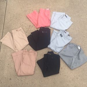 8 Pairs Of Size 4 Capri Pants